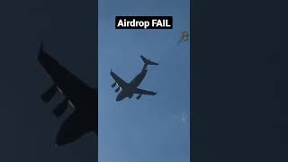 Airdrop Humvee fail [upl. by Ahl]