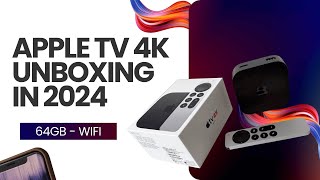 Apple TV 4K Unboxing in 2024 [upl. by Esoj711]