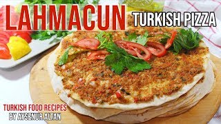 Lahmacun Recipe  How To Make Lahmacun In A Pan Without Oven [upl. by Spense]