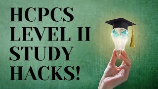 HCPCS LEVEL II STUDY HACKS MEDICAL CODING [upl. by Chud667]