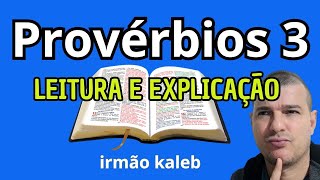 212  Provérbios 3  leitura e explicação [upl. by Oribella]