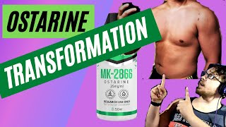 Full 8 Week Ostarine Cycle Transformation  MK2866  Enobosarm [upl. by Mel]