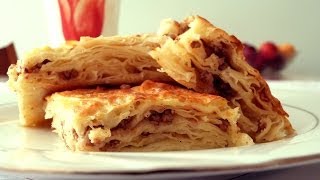 Türkisches Börek  Rezept Börek Hackfleisch [upl. by Thomasa]