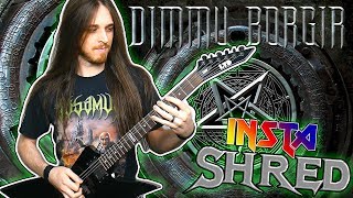 How To Play quotVredesbyrdquot riffs by Dimmu Borgir [upl. by Assyral]