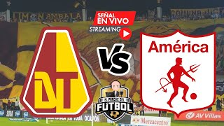 Tolima 1 vs América 0  Fecha 3 cuadrangulares  Liga Betplay 2024 [upl. by Outlaw]