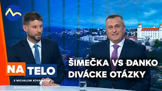 Šimečka vs Danko  divácke otázky  Na telo [upl. by Anila78]