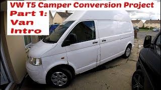 VW T5 Camper Conversion Project Part 1 Van Tour Introduction [upl. by Odanref]