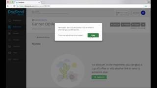 Creating a Document Link in DocSend [upl. by Sorcim]