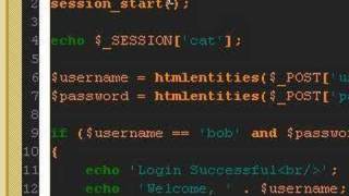 PHP Lesson 07 Keeping user logged in with Sessions [upl. by Yvi]