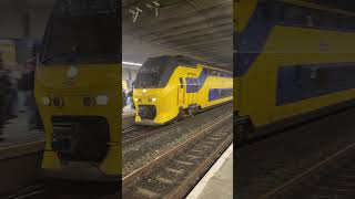 NS Trein op Utrecht Centraal throwbackwednesday ns nederlandsespoorwegen [upl. by Ahsemo]