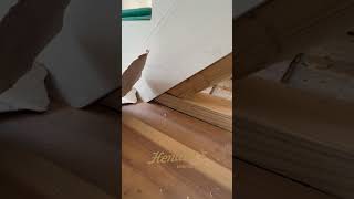 stairs framing carpentry renovation home woodworking carpenter aesthetic howto diy fyp [upl. by Aluap]