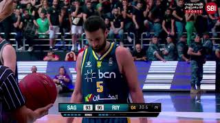 Snips Lebanese Basketball 20222023  FINAL 4  SAGESSE VS RIYADI [upl. by Kared971]