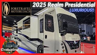 2025 Foretravel Realm Presidential FS605 at Tampa RV Supershow 2024 [upl. by Hajile]