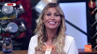 LIVIA ANDRADE SE EMOCIONA AO LEMBRAR DE SILVIO SANTOS  Domingão com Huck 180824  Te Contei [upl. by Adnohral]