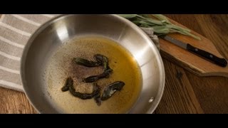 Sage Brown Butter Sauce  Cook Taste Eat [upl. by Notsuh]