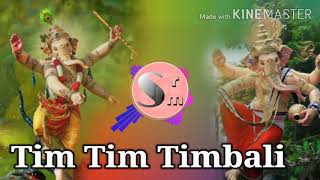 Tim Tim timbali new ganesh Dj song2020 new ganesh Dj remix songs ganpati bappa dj song [upl. by Moselle]