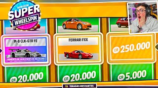 ABRIENDO 150 RULETAS SUPER y NORMALES DE FORZA HORIZON 5 💥 [upl. by Bills]