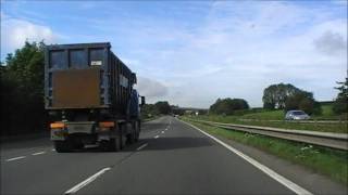 Driving On The A38 From Ivybridge To Marsh Mills Devon England 19th August 2011 [upl. by Consolata]