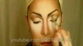 Drag Queen Makeup FAST Tutorial ReUp Load it [upl. by Loggia111]