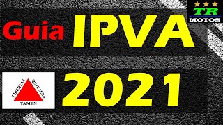 COMO EMITIR A GUIA DO IPVA 2021 MG [upl. by Essy]