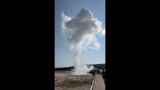 WATCH Biscuit Basin closed in Yellowstone National Park after massive explosion [upl. by Uyr363]