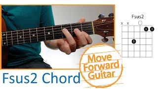 Guitar Chords for Beginners  Fsus2 [upl. by Suu]