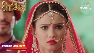 Naagin S1  नागिन S1  Episodic Highlights  Ep 43  45 [upl. by Crisey]