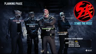 25 Million Dollar Contract PayDay 2 PS4 Online w Randoms [upl. by Ydnir]