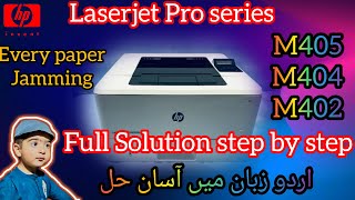 Hp laserjet pro m403 Paper jam  printer repairing  laser printer  m402 amp m630 amp pro m404 [upl. by Kristan]