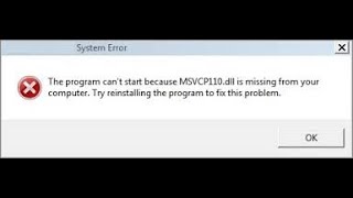 DLL files missing in windows 10 Error Solved [upl. by Ikcaj703]