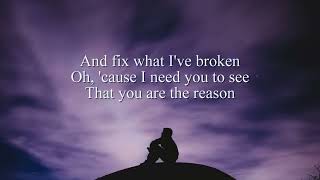 You Are The Reason Lyrics  Calum Scott [upl. by Kolodgie]