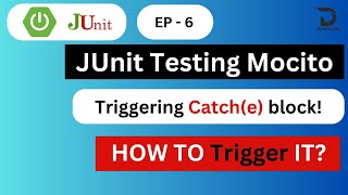 Junit Testing with Mockito Part 6 in Tamil  Springboot  Java  DinaTechy [upl. by Siuol]