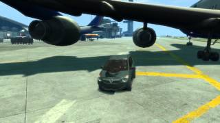 GTA4  Vauxhall Agila Crash Test [upl. by Goulder]