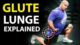 Make Lunging INSANELY EFFECTIVE For Glute Growth  Targeting The Muscle [upl. by Yim767]