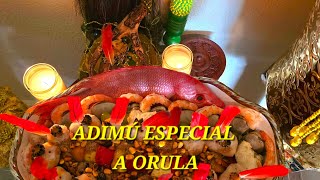 Adimu a Orunmila Especial Ebo con Ifa [upl. by Enylekcaj]