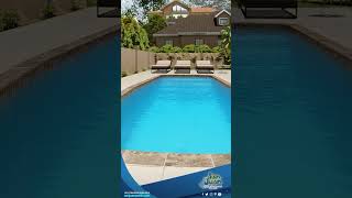 Transform Your Backyard Discover the Waikiki II Fiberglass Pool by San Juan Pools [upl. by Nnire]