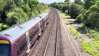 Trains At Duffield Bridge [upl. by Esiled]