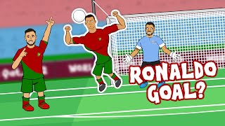 🤔RONALDO GOAL🤔 Portugal vs Uruguay 20 World Cup 2022 Goals Highlights [upl. by Annasiul621]