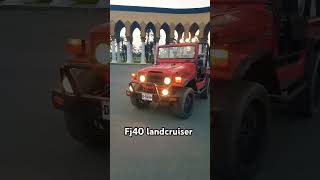 Modified fj40 landcruiser by JMC garage Pakistan shorts [upl. by Ebonee]