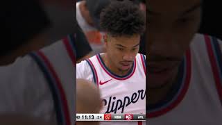 Jordan Miller Smooth And1 Finish 🪣  LA Clippers [upl. by Christenson]