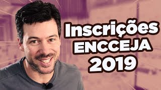 Inscrições Encceja 2019 [upl. by Gazzo]