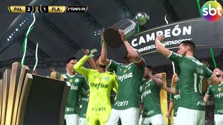 Palmeiras 2 x 1 Flamengo  FINAL DA LIBERTADORES 2021  RECRIADOS [upl. by Hereld580]