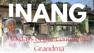 40 Days of Our Centennial Grandma  Rhiza Vlogs [upl. by Enej]