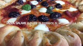 quotPizza in cornicequotdi mozzarella  TUTTI A TAVOLA [upl. by Morie691]