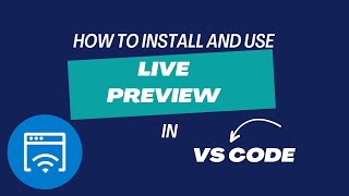 How to use and install Live Preview [upl. by Ahsikad]