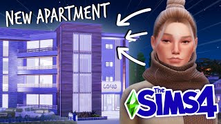 moving to a BRAND NEW APARTMENT COMPLEX  Sims 4 Pregnant Teen Runaway Challenge 4 [upl. by Uyr]