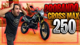 🏍️PROBANDO LA CROS MAX 250 2019VENTO MOTO INESTABLE [upl. by Ahkeber167]