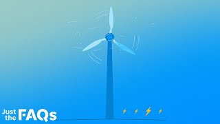 Here’s how wind farms affect our environment  JUST THE FAQS [upl. by Tabor]