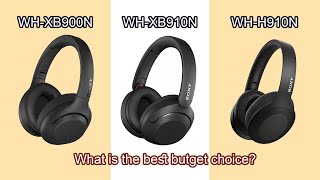 Đánh giá Sony WHXB910 vs XB900 vs H910N  Giá rẻ hơn mà chống ồn lại đỉnh hơn nhiều [upl. by Jaehne702]