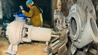 Incredible Manufacturing Process of Biggest Centrifugal Water Pump  Production of Water Pump [upl. by Rimidalb418]